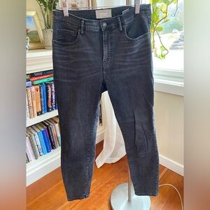 Everlane Charcoal Mid-rise Skinny Jeans